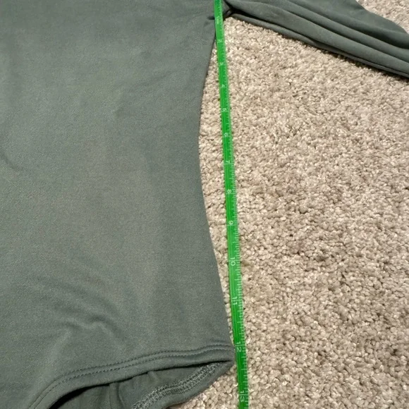 Olive Long Sleeve Bodysuit - Picture 4 of 6